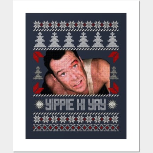 Die Hard Christmas - Yippie Ki Yay Posters and Art